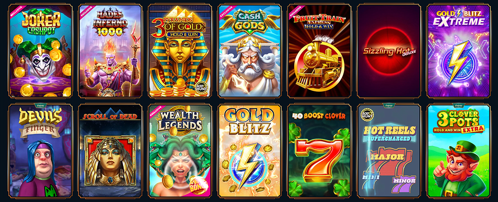 Spinow Casino Games