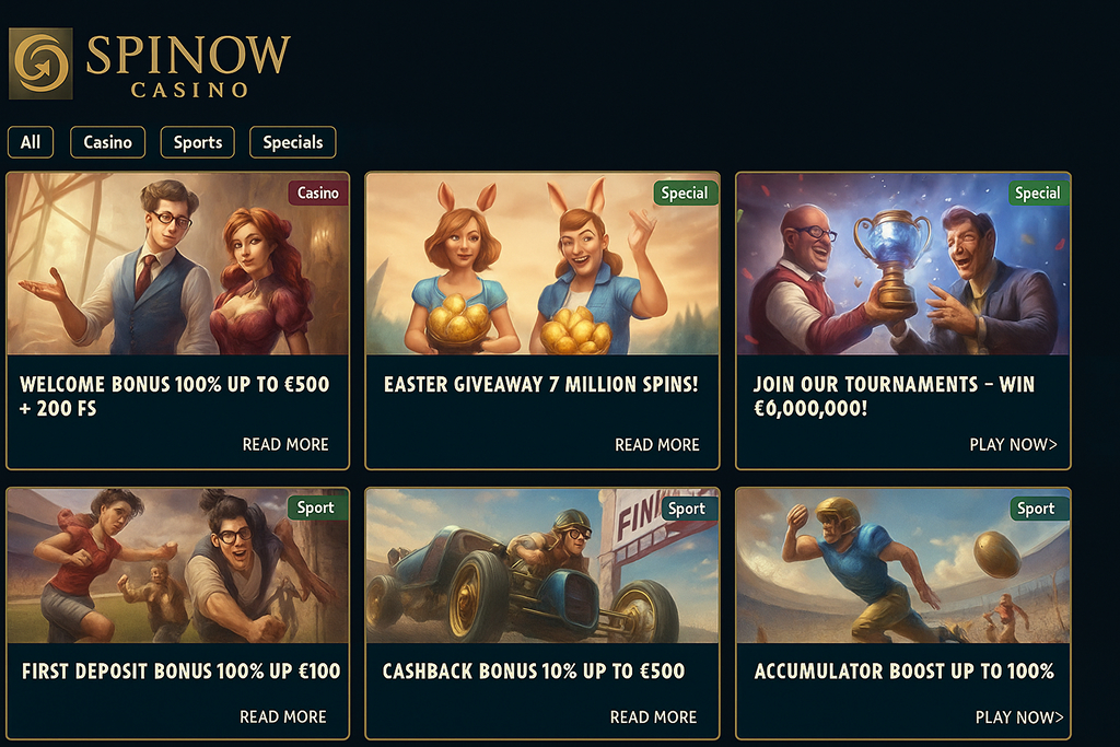 Spinow Casino Promotions